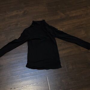Black Turtleneck Women’s Top